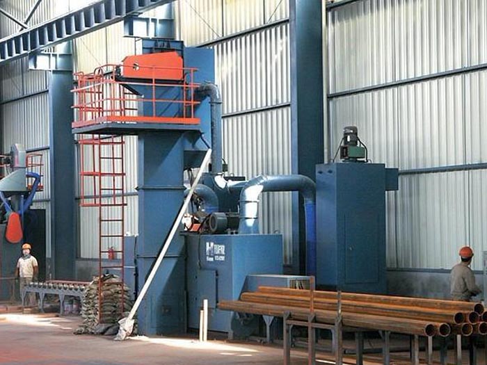 老河口网架杆件拋丸