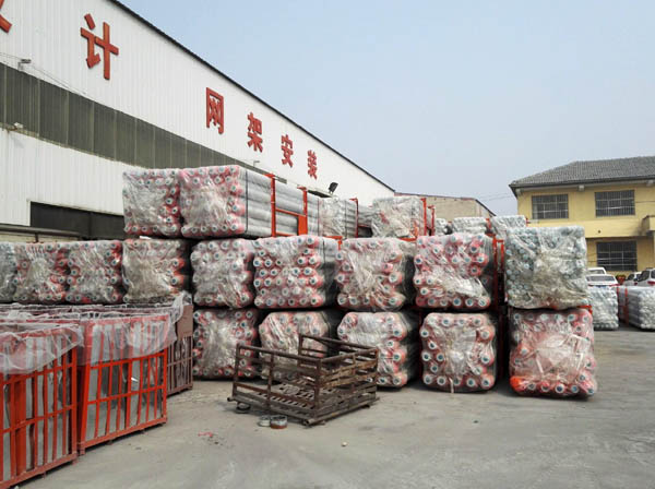 老河口网架成品待发